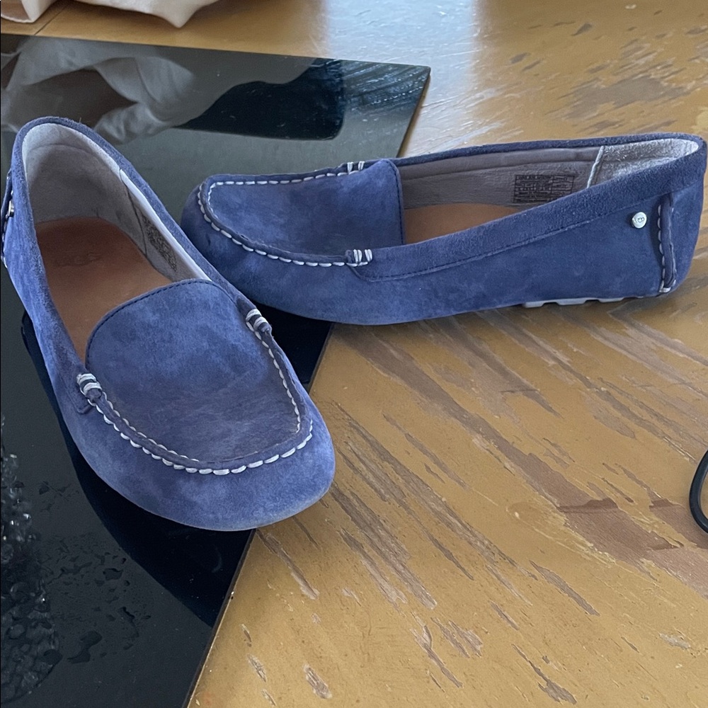 Ugg marina Blue Suede water resistant Loafers